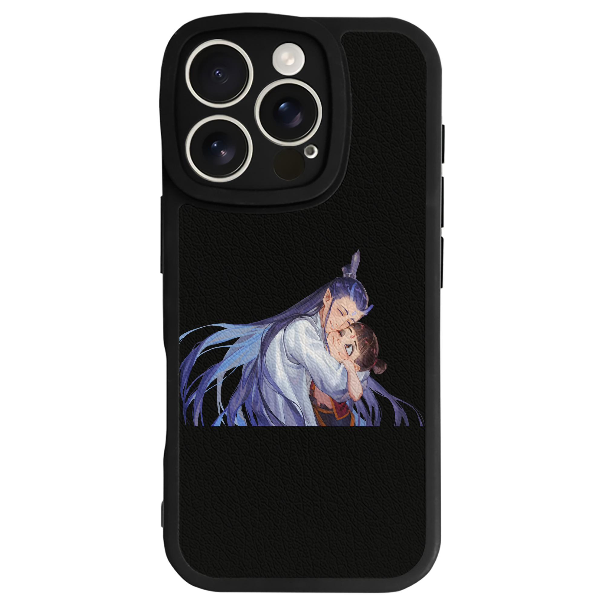 （画像用） Ne Zha 2 ナタ 魔童の大暴れ 【iPhone 16シリーズ対応】シリコンスマホケース（レザー調） 材質：シリコン